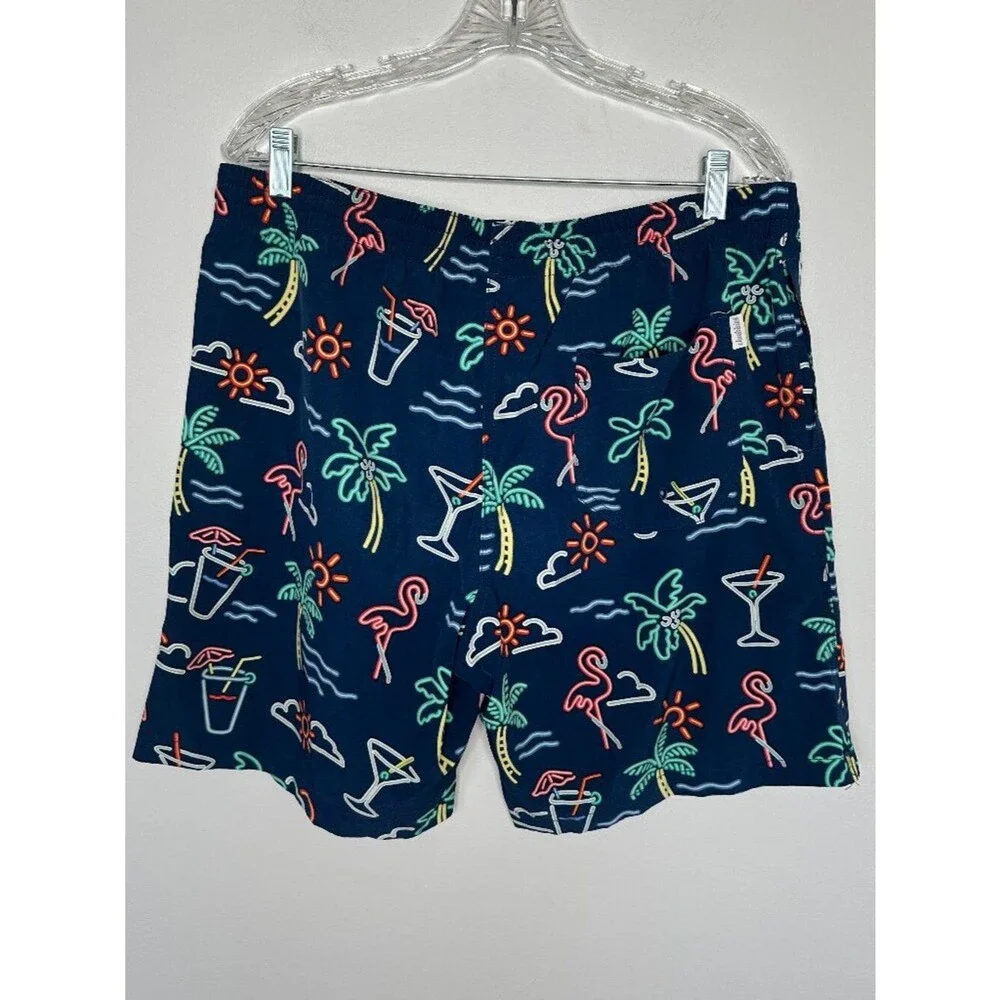 Chubbies Men The Neon Lights Classic Swim Trunk Size Large
